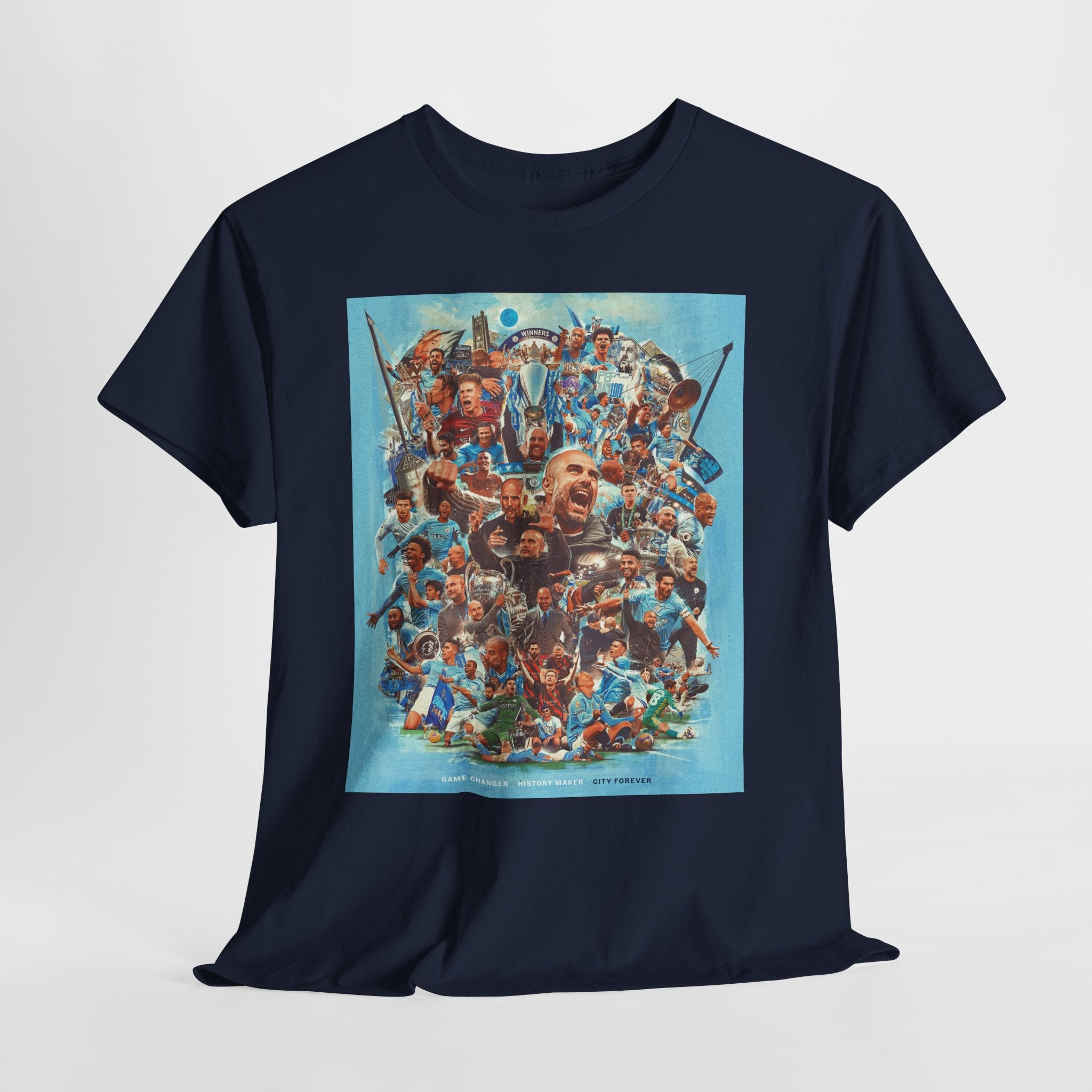 Pep Guardiola History Maker Poster T-Shirt