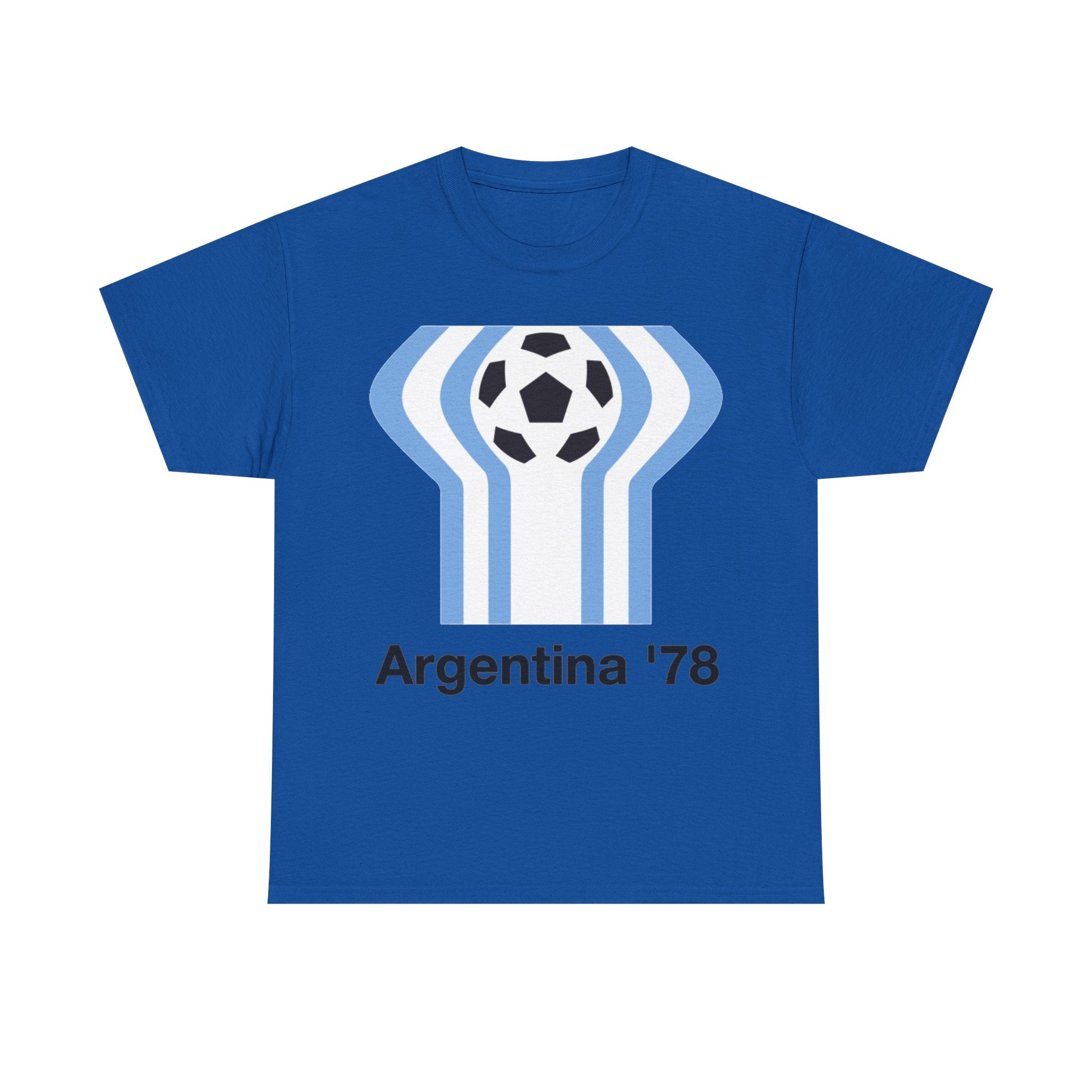 Argentina '78 Soccer T-Shirt — Retro World Cup Football Tee