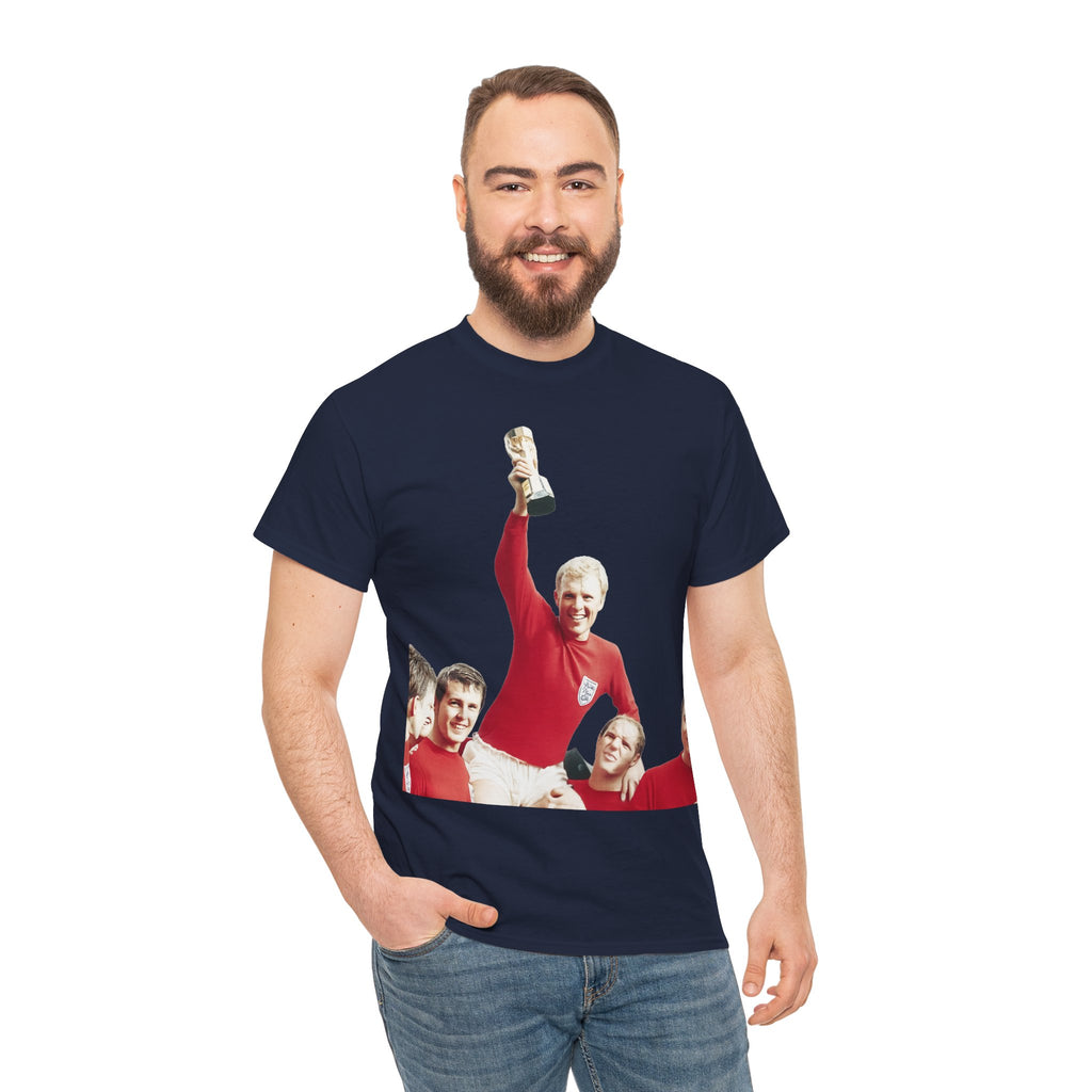 England 1966 World Cup Winners Tee — Retro Team Celebration T-Shirt