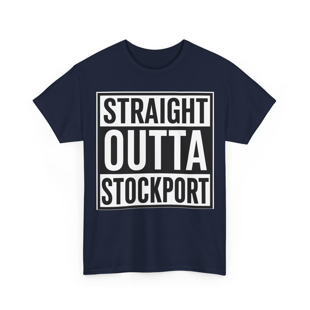 Straight Outta Stockport T-Shirt — Bold City Pride Tee