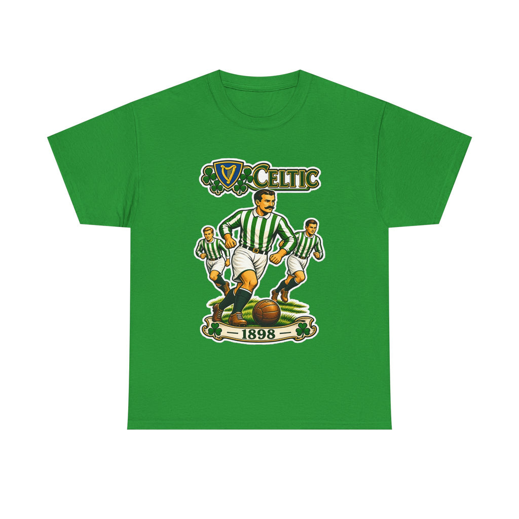 Celtic Football Retro Players Tee — 1898 Vintage Soccer Shirt