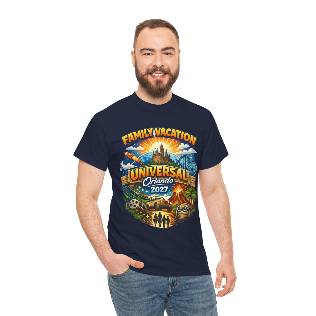 Universal Orlando 2027 Family Vacation T-Shirt