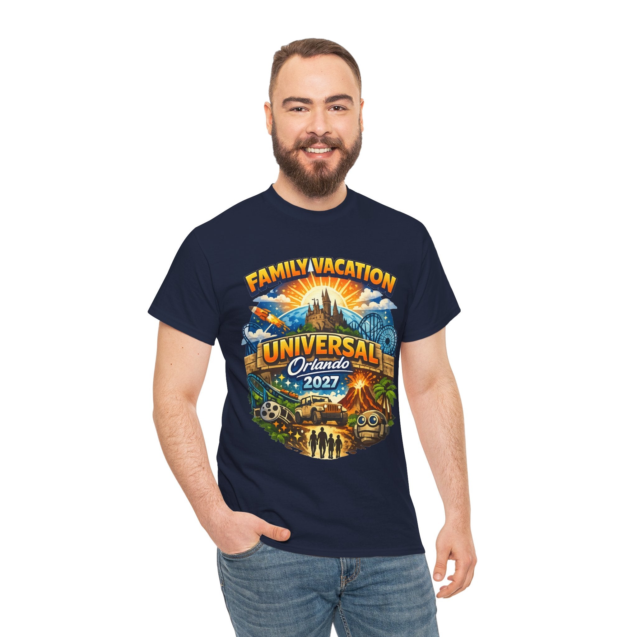 Universal Orlando 2027 Family Vacation T-Shirt