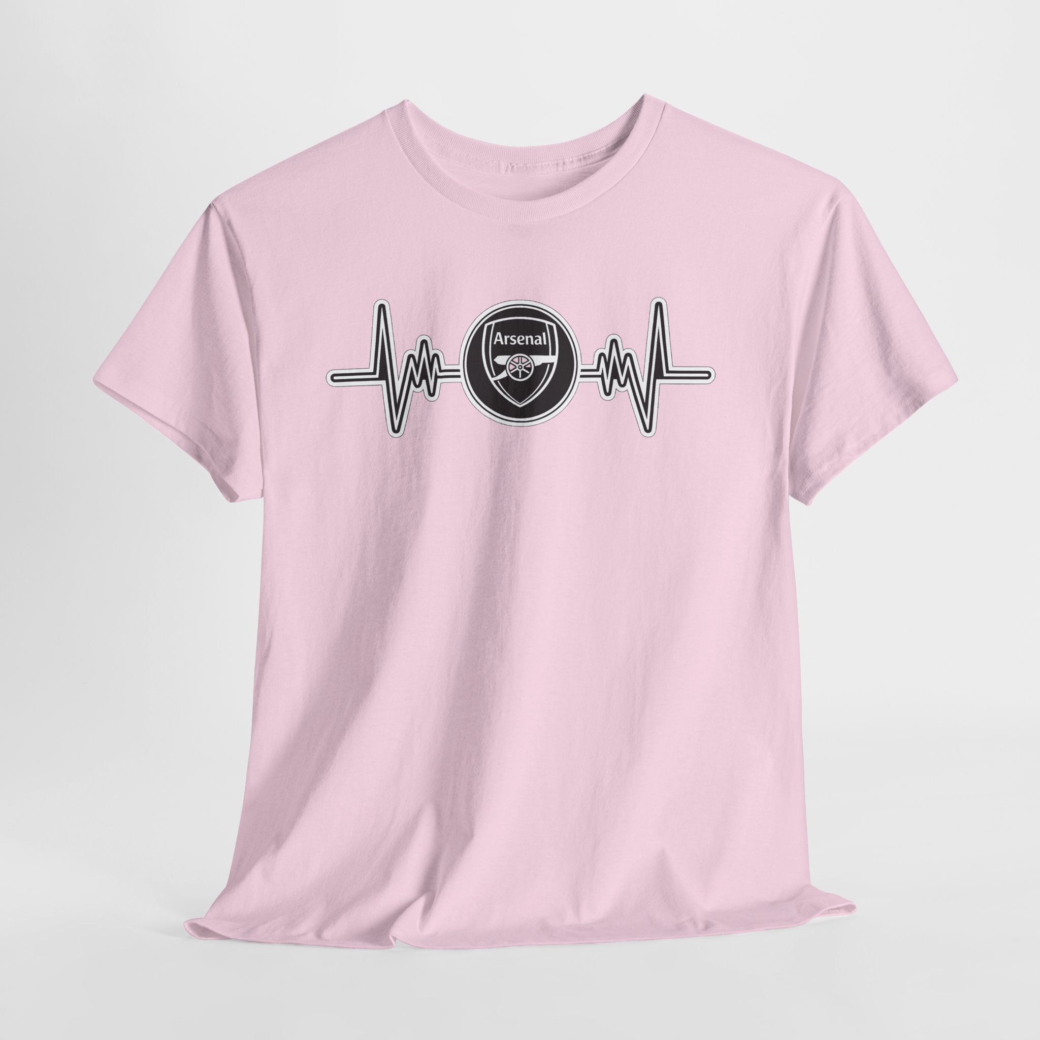 Arsenal Heartbeat T-Shirt — Premier League Fans’ Cotton Tee