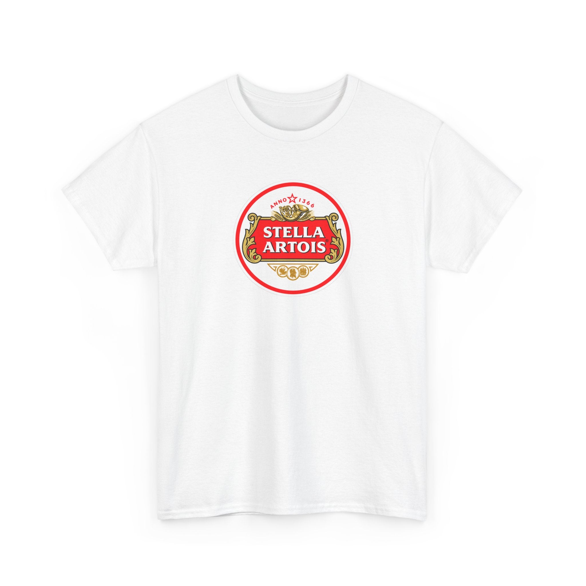 Beer Logo T-Shirt — Stella Artois Inspired Vintage Crest Tee