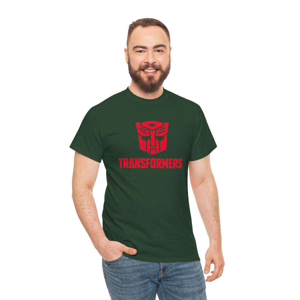 Transformers Logo T-Shirt – Red Autobot Graphic Tee
