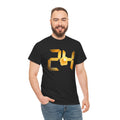 24 TV Show Inspired Tee — Gold Digital Clock Logo