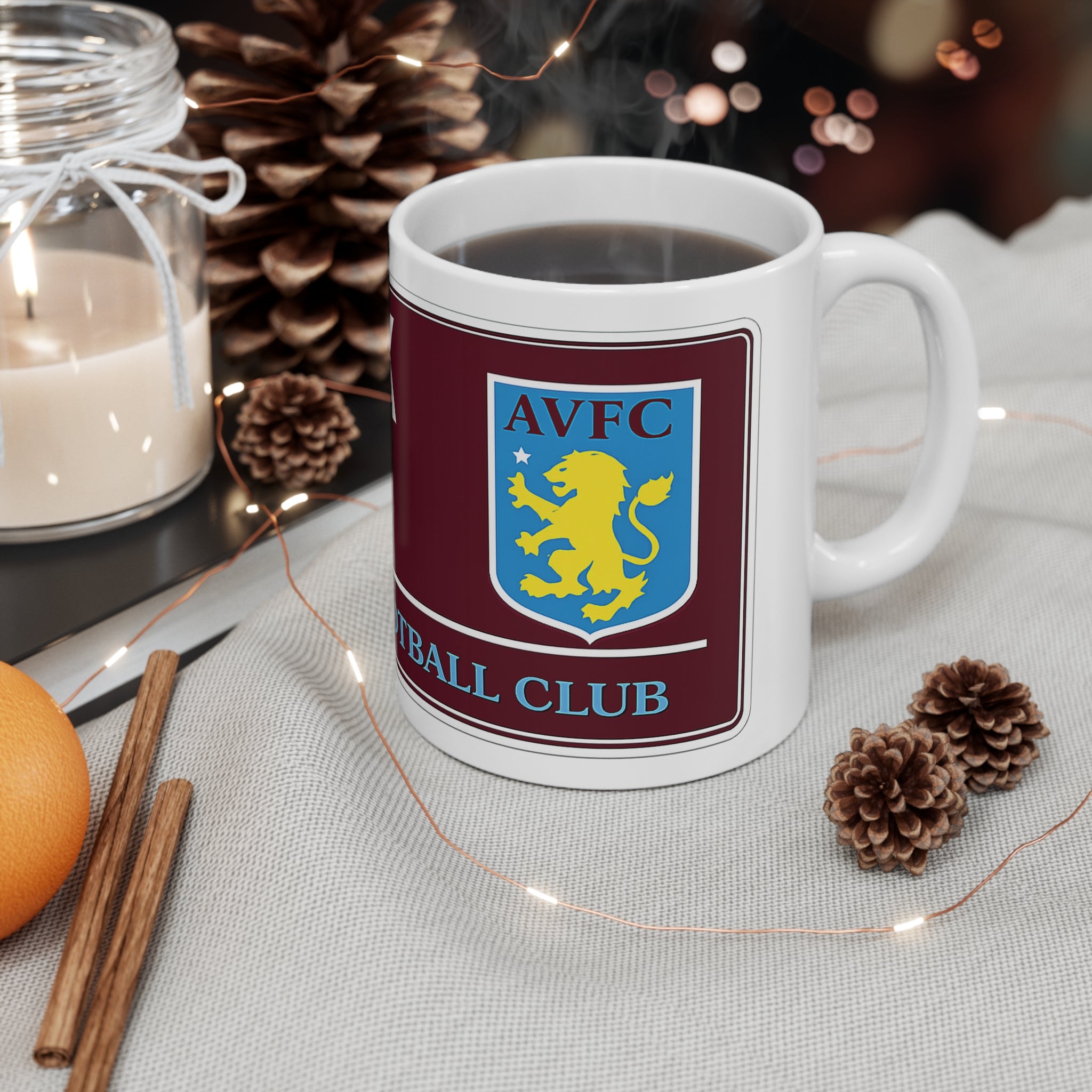 Villa Park Football Stadium Mug – Aston Villa B6 Ceramic Coffee Cup (11oz & 15oz)