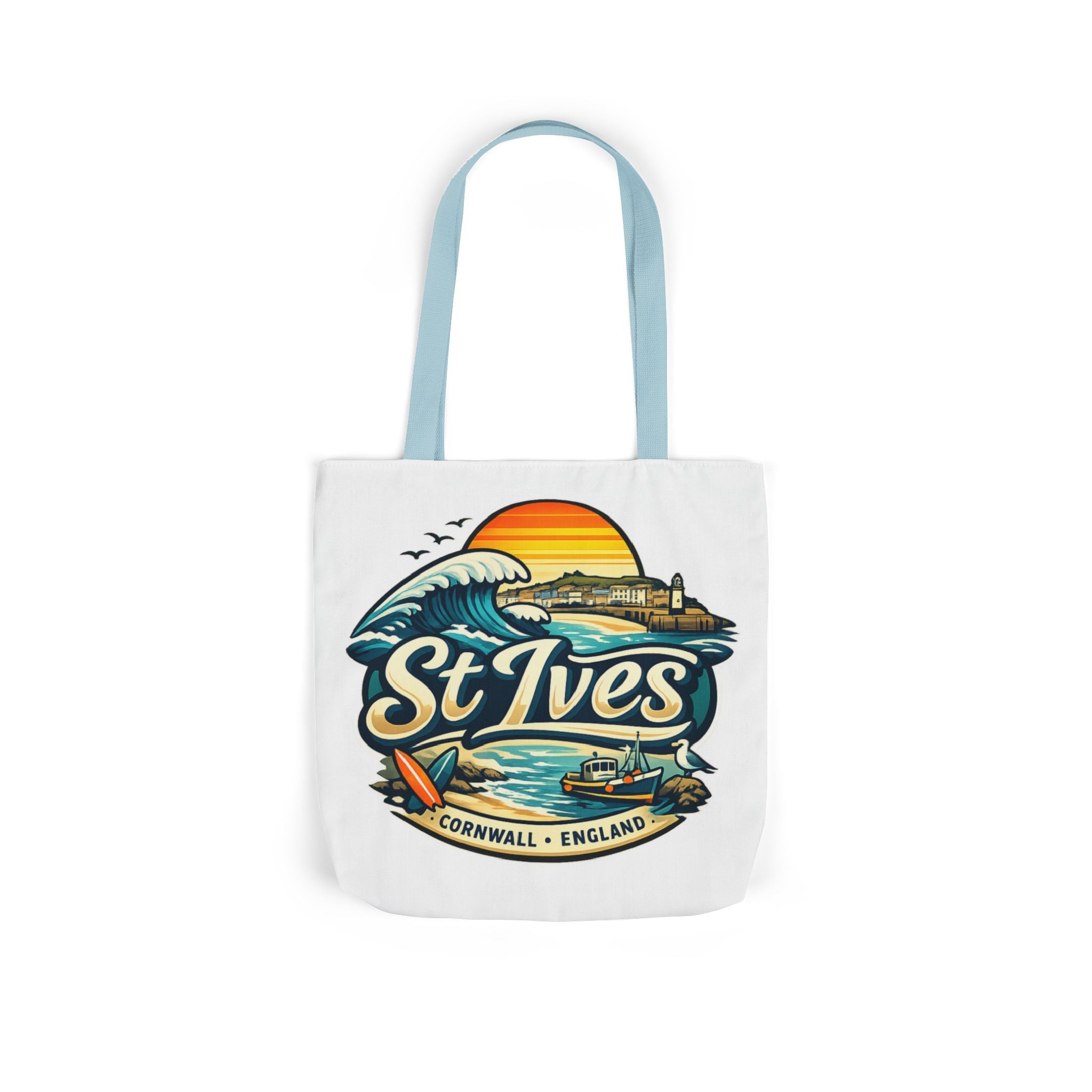 St Ives Cornwall Sunset Tote Bag