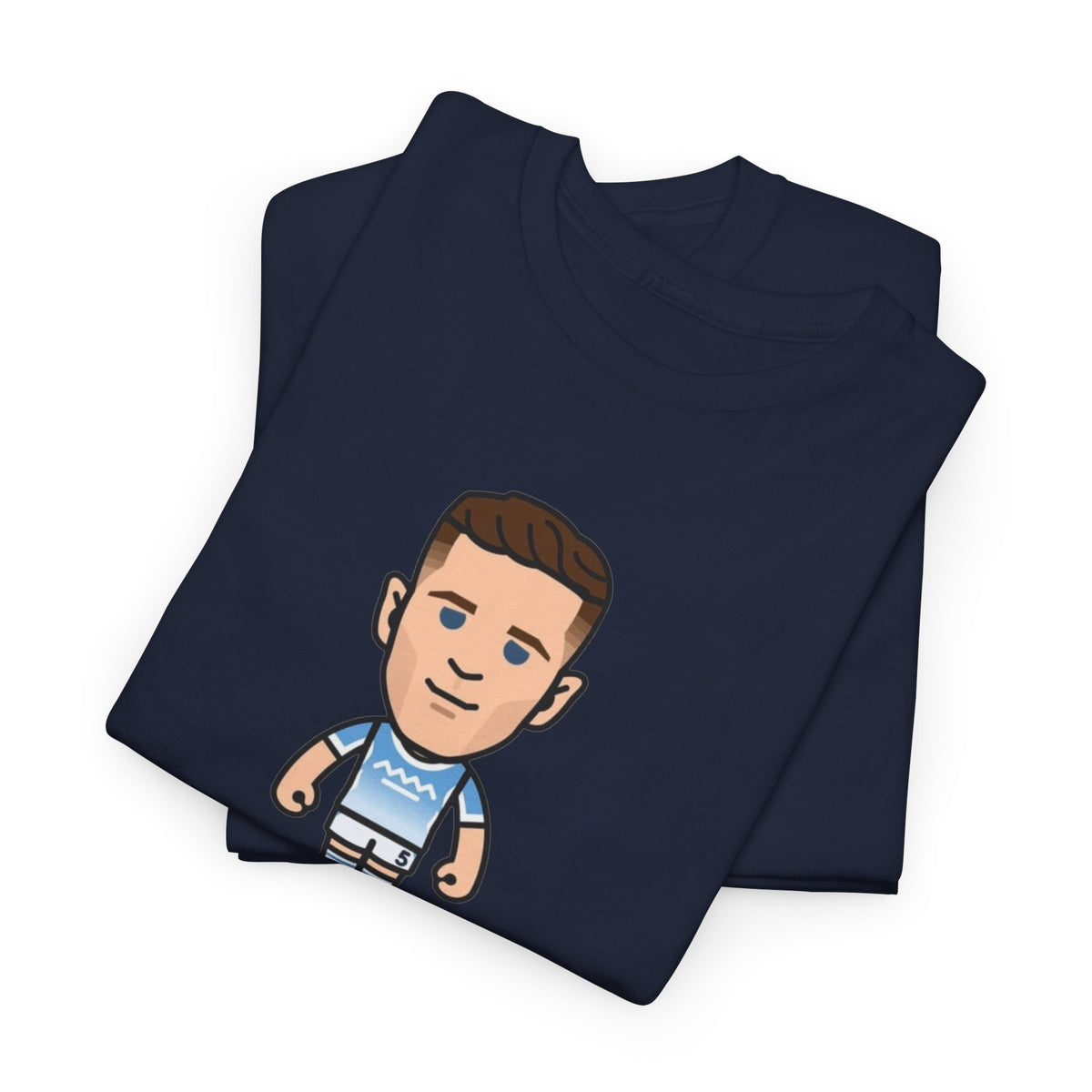 Elliot Anderson Manchester City Cartoon Cotton T-Shirt