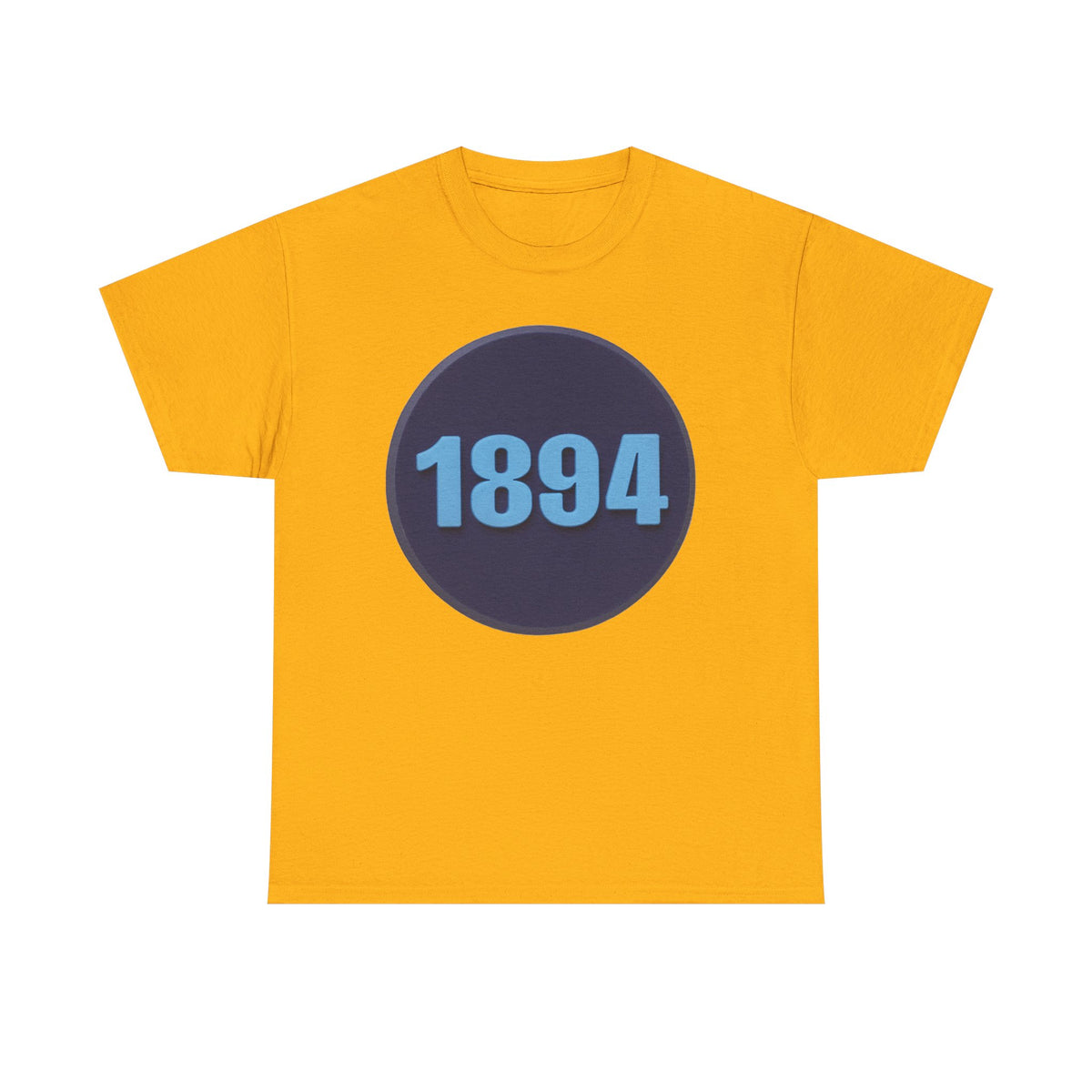 1894 Manchester City Circle Graphic Tee — Vintage Year Anniversary T-Shirt