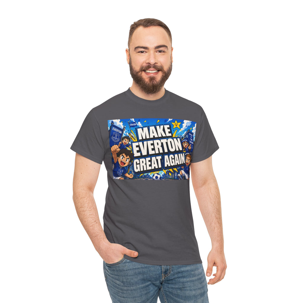 Everton Fan T-Shirt — "Make Everton Great Again" Football Supporter Tee