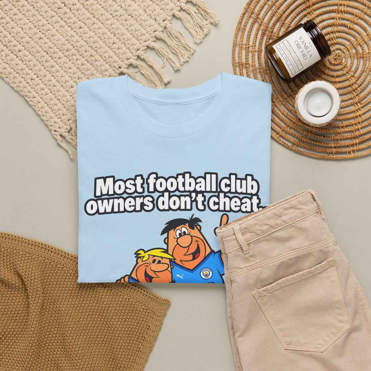 Manchester City Charges T‑Shirt — “Most Football Club Owners Don’t Cheat… but Abu Dhabi Dooo!”