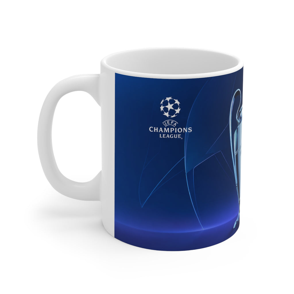 2021 Champions League Final Programme Cover Inspired Ceramic Mug — Coffee Cup (11oz/15oz)