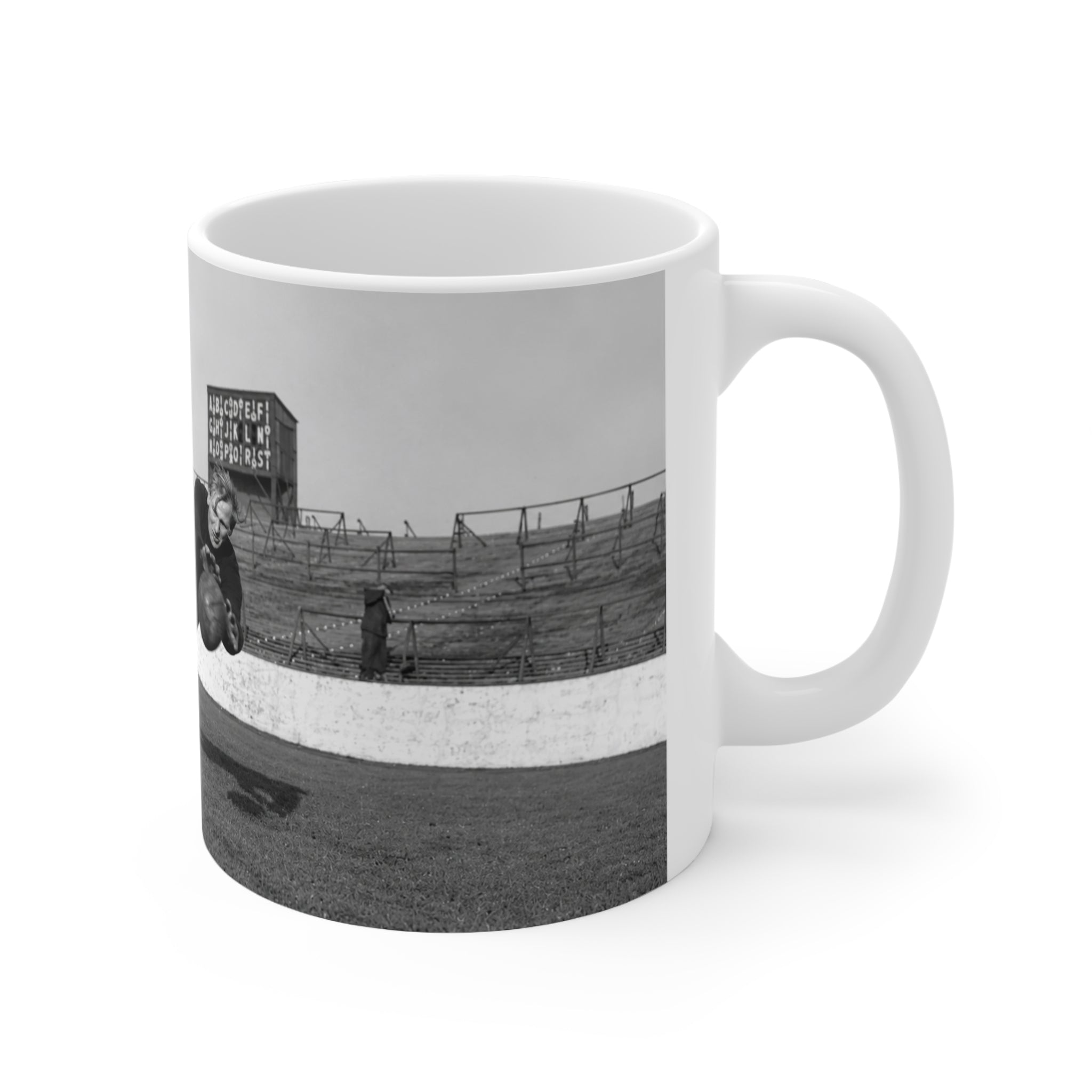 Bert Trautmann Manchester City Legend Goalkeeper Photo Ceramic Coffee Mug — Retro Sports 11oz & 15oz