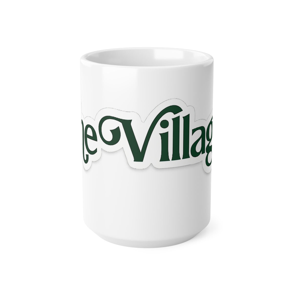 The Villages of Florida Coffee Mug — 'The Villages' Retro Script Ceramic Mug (11oz / 15oz)
