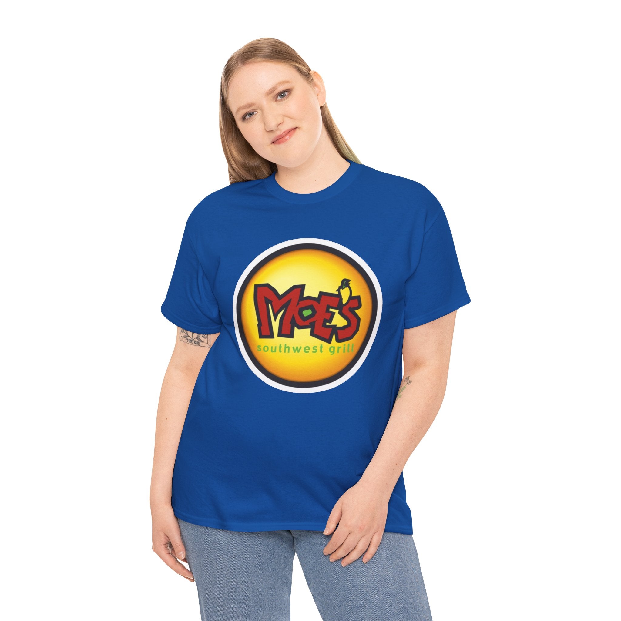 Moe's Universal Inspired T-Shirt — "Moe's Southwest Grill" Logo Tee