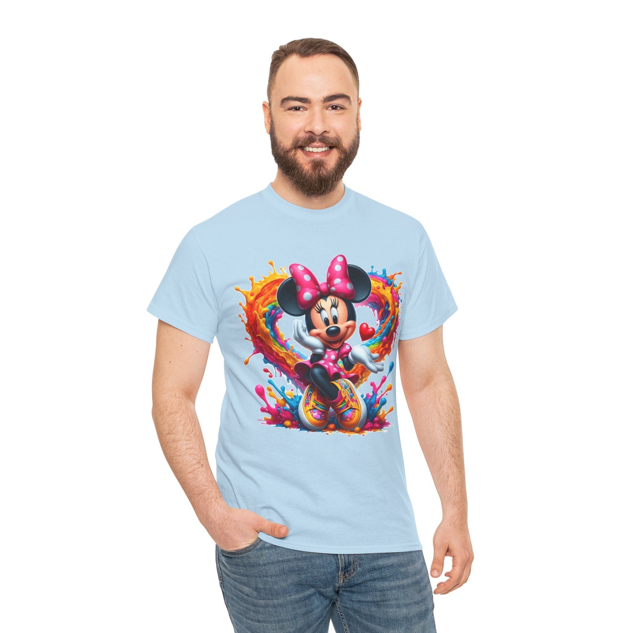 Minnie Mouse Unofficial Color Splash T‑Shirt