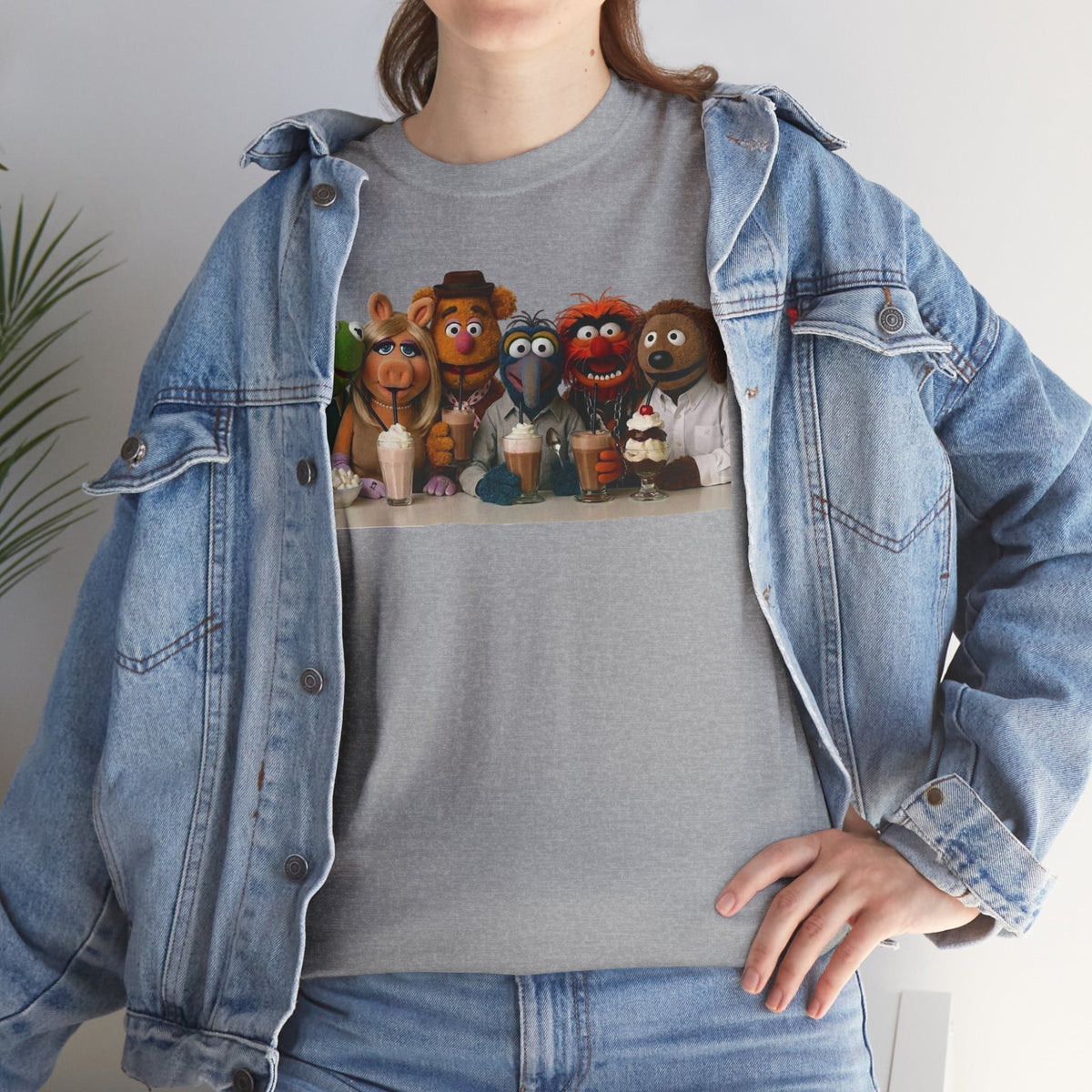 Muppet Cast Retro Poster Cotton T-Shirt