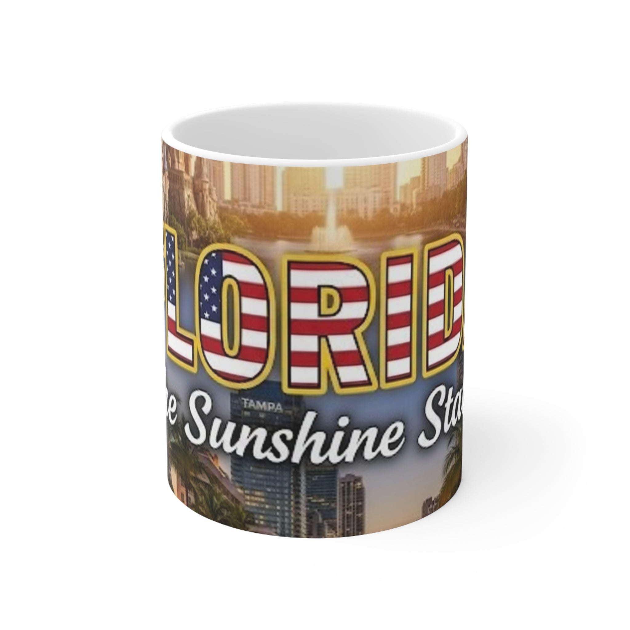 Florida Vintage Postcard Coffee Mug – The Sunshine State 11oz/15oz