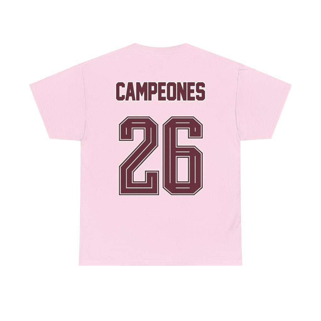 Spain World Champions 'Campeones 26' Cotton T‑Shirt