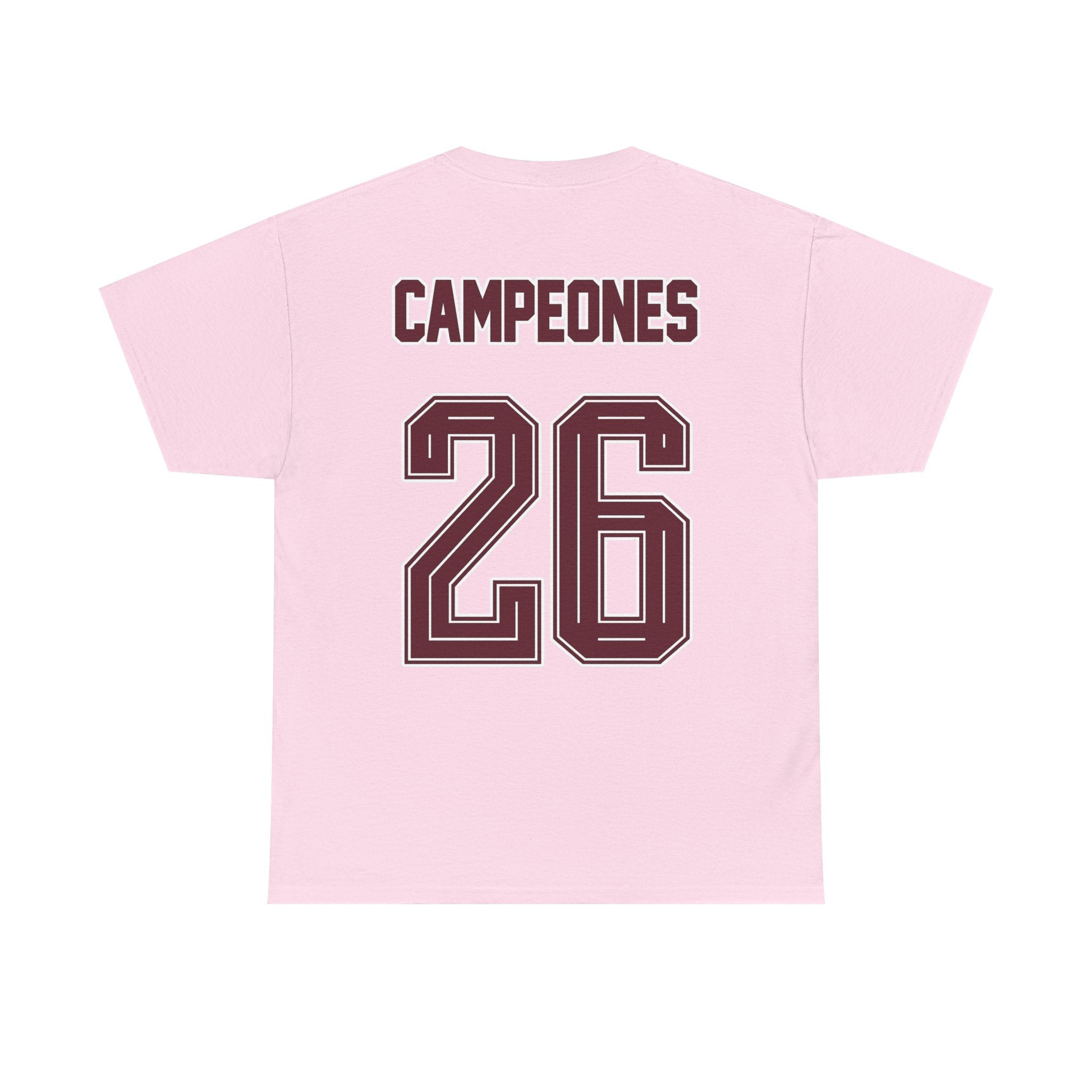 Spain World Champions 'Campeones 26' Cotton T‑Shirt