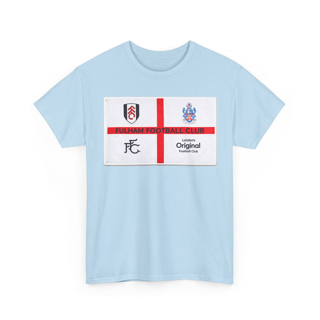 Fulham Football Club Crest Tee — St George’s Cross Football Shirt