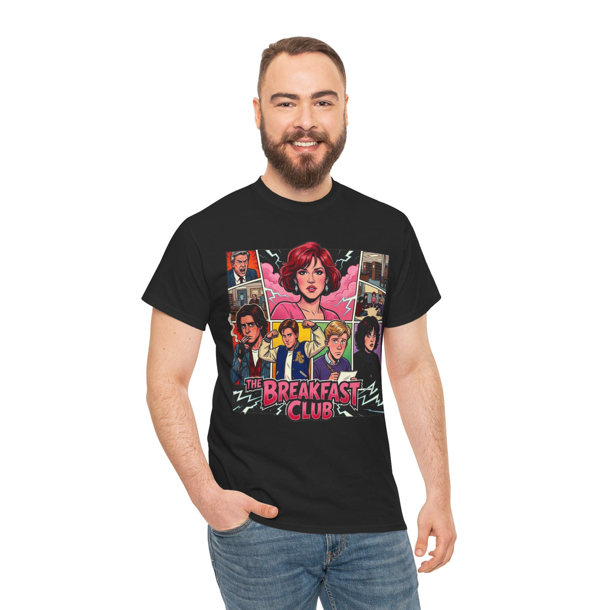The Breakfast Club Unisex Heavy Cotton Tee