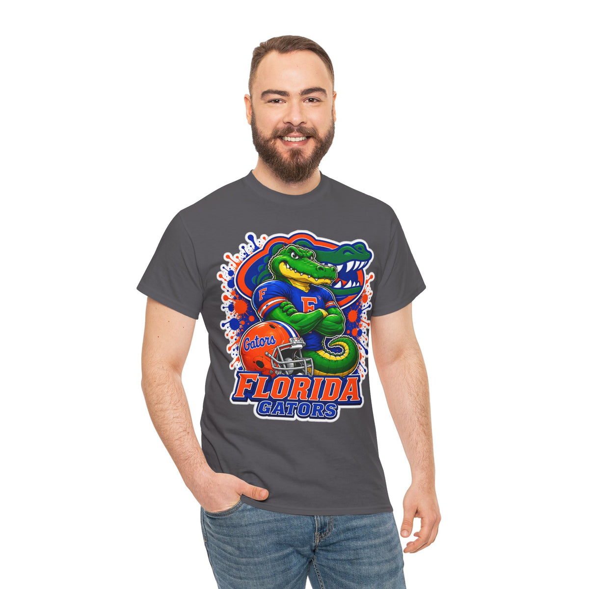 Florida Gators Alligator Graphic Tee — College Football Fan T-Shirt
