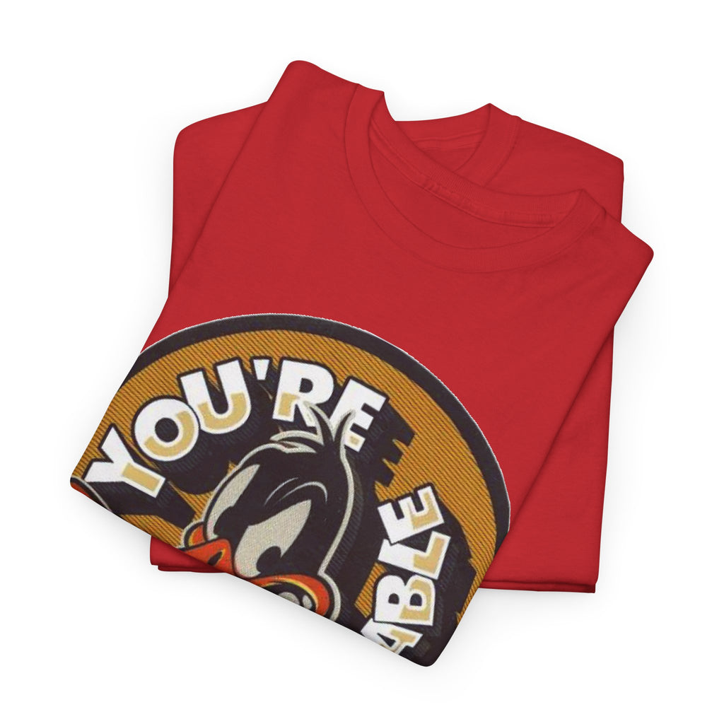 Vintage Daffy Duck Graphic Tee — “You're Despicable” Retro Cartoon Shirt