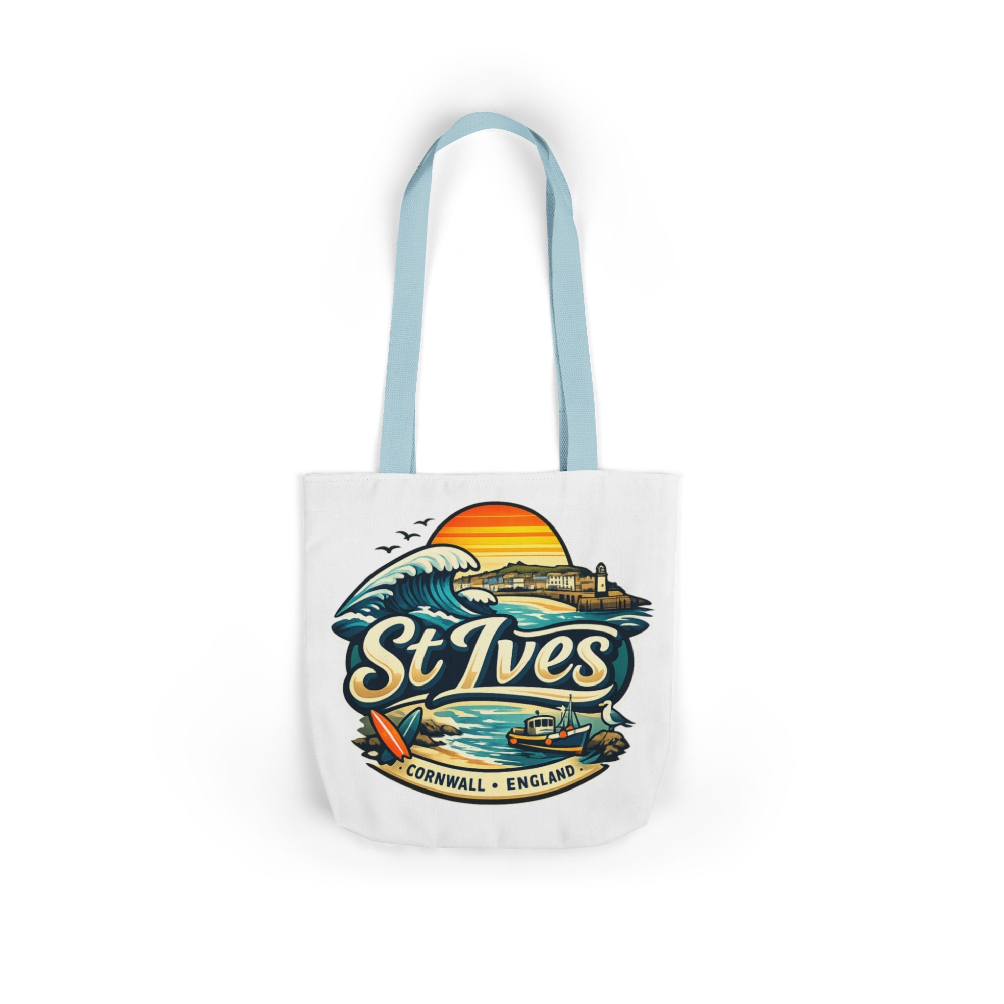 St Ives Cornwall Sunset Tote Bag