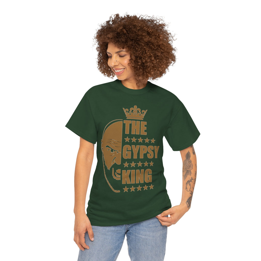 Gypsy King T-Shirt — Bold Tyson Fury Boxing Tribute Tee