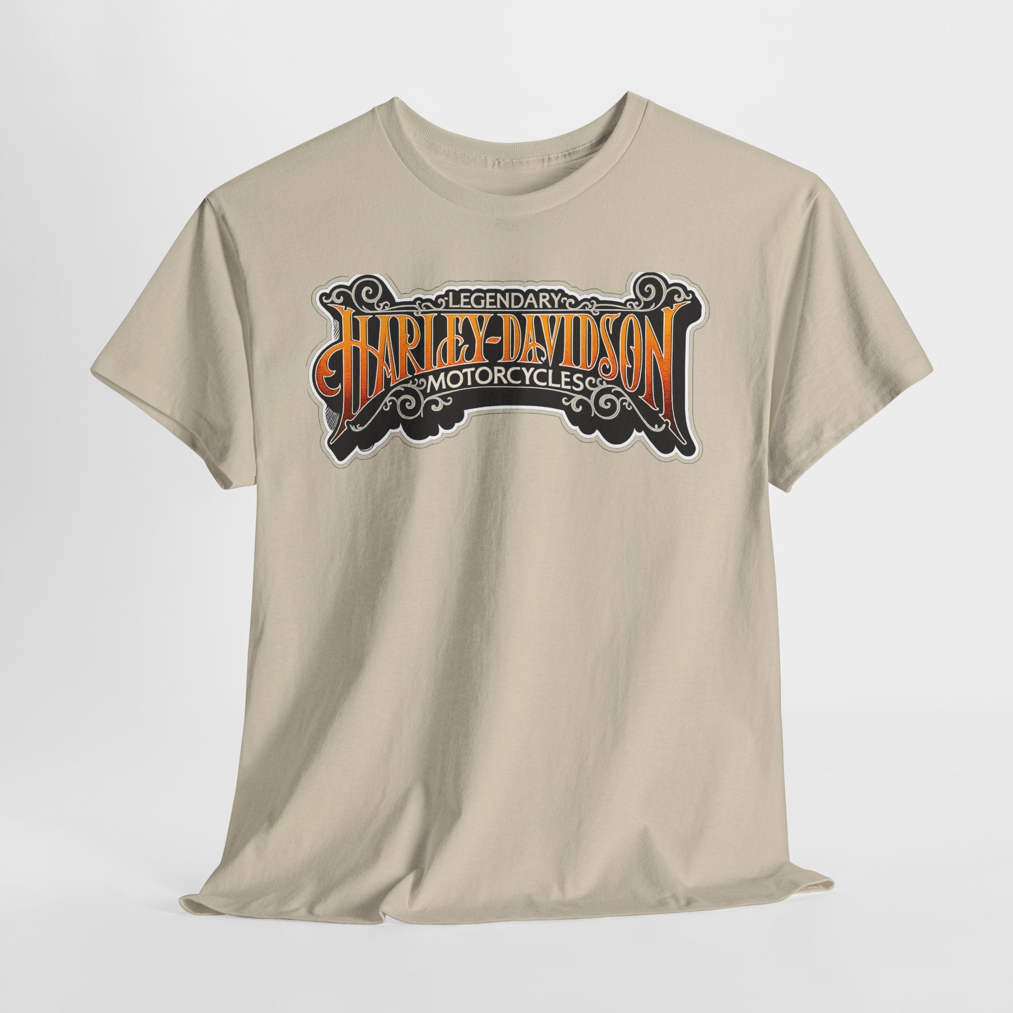 Harley-Davidson Vintage Logo Tee — Retro Motorcycle Graphic T-Shirt