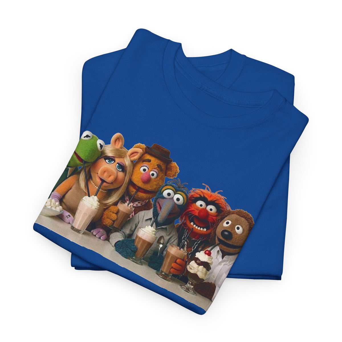 Muppet Cast Retro Poster Cotton T-Shirt