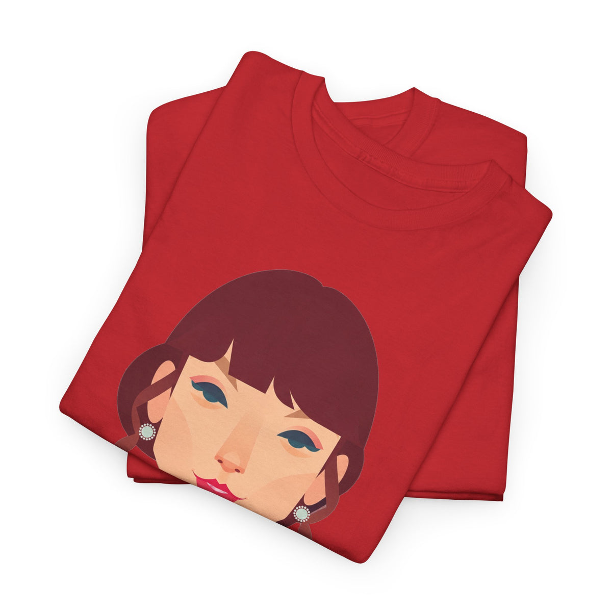 T Swift Illustration Cotton T-Shirt