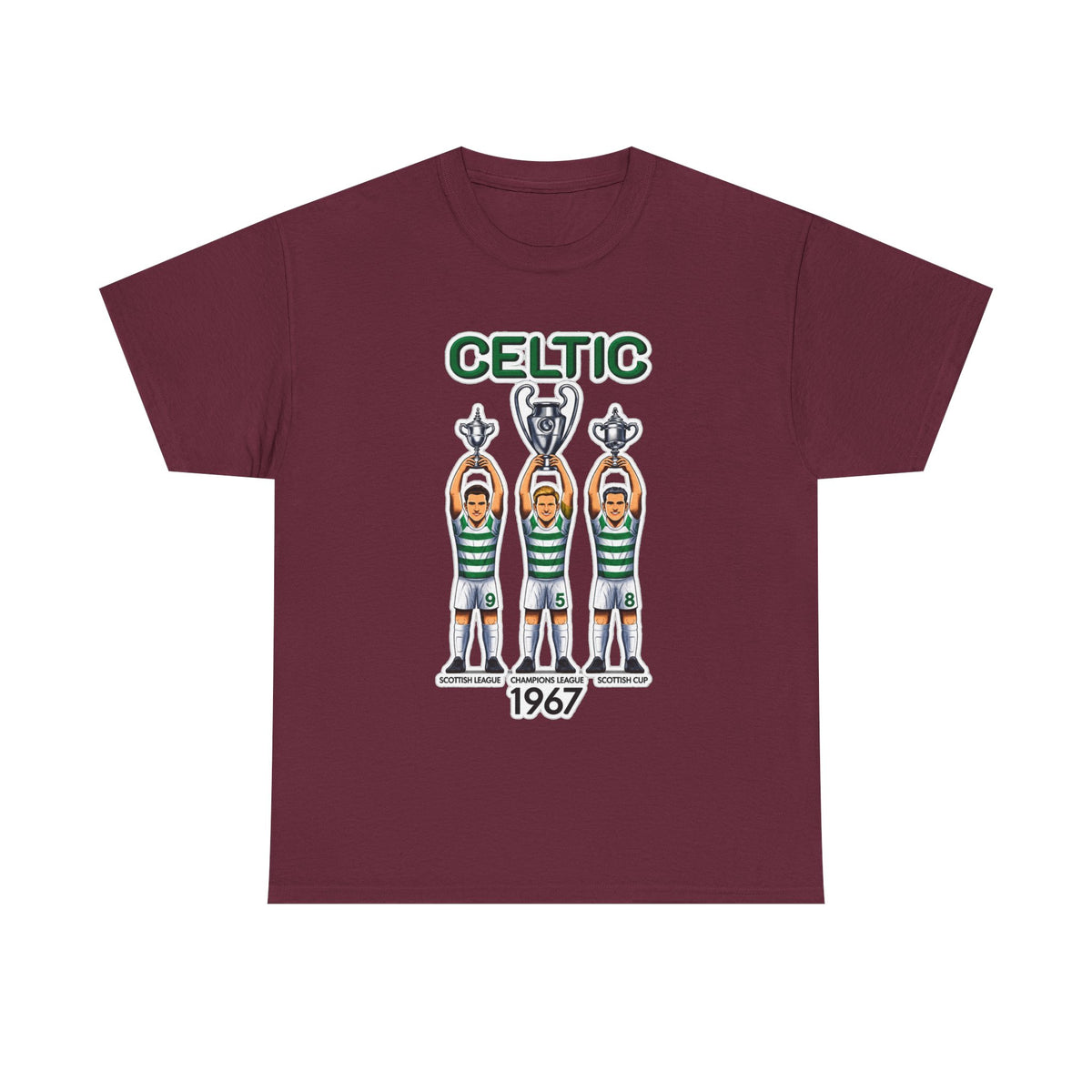 Celtic 1967 Champions Cotton T-Shirt
