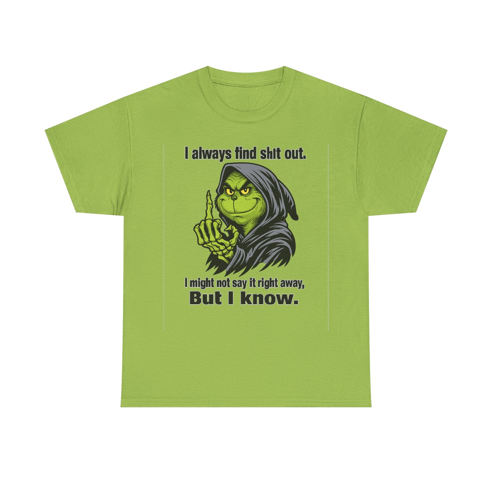 Reaper Witch Graphic Tee — "I Always Find Shit Out. I Might Not Say It Right Away, But I Know."