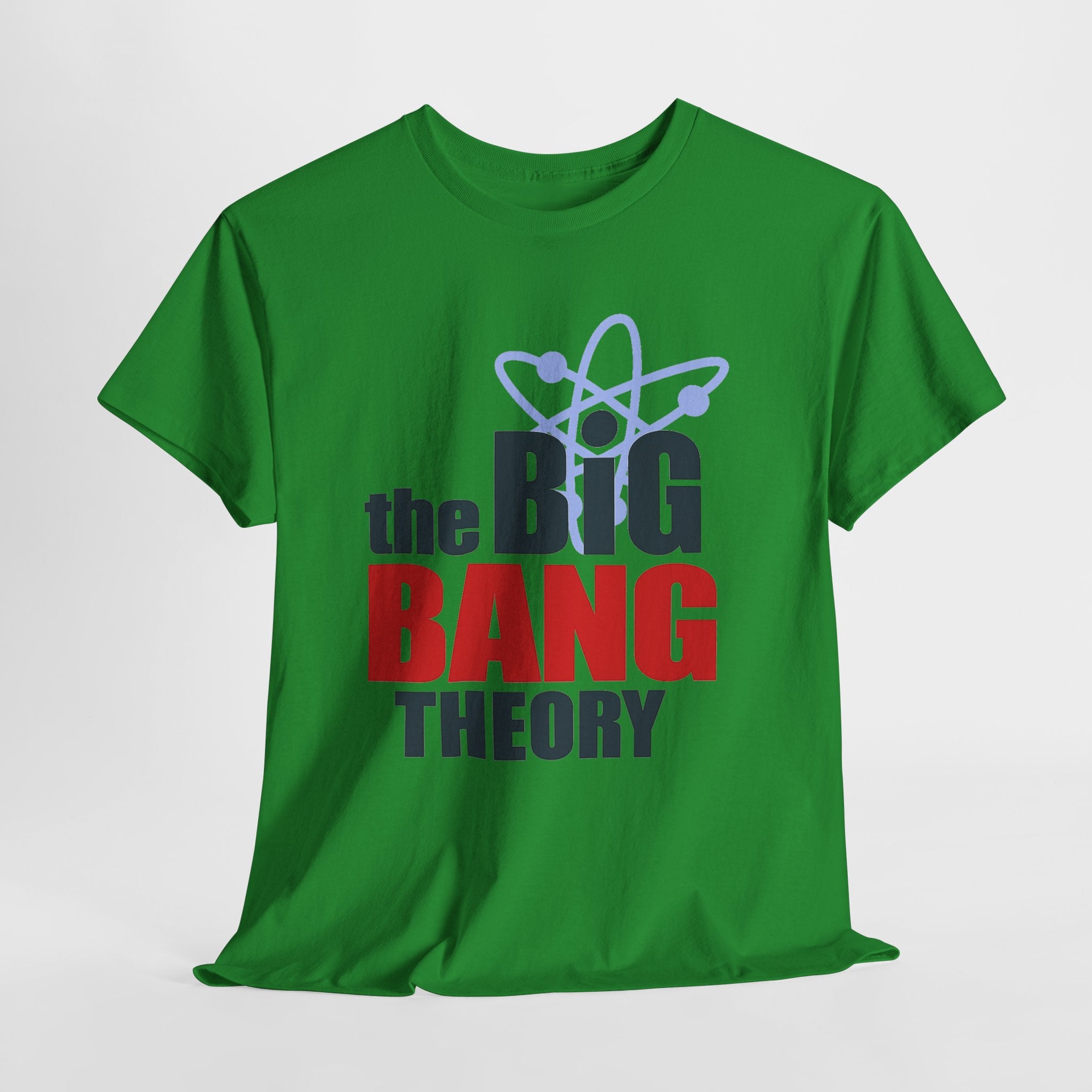 Big Bang Theory Unofficial Logo Tee — Retro Sci‑Fi TV Show T‑Shirt