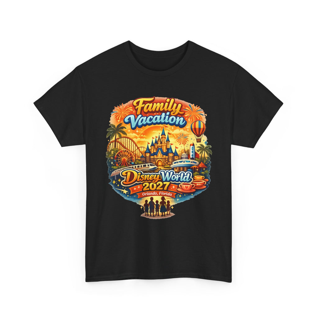 Family Vacation 2027 Tee — Theme Park Souvenir Shirt