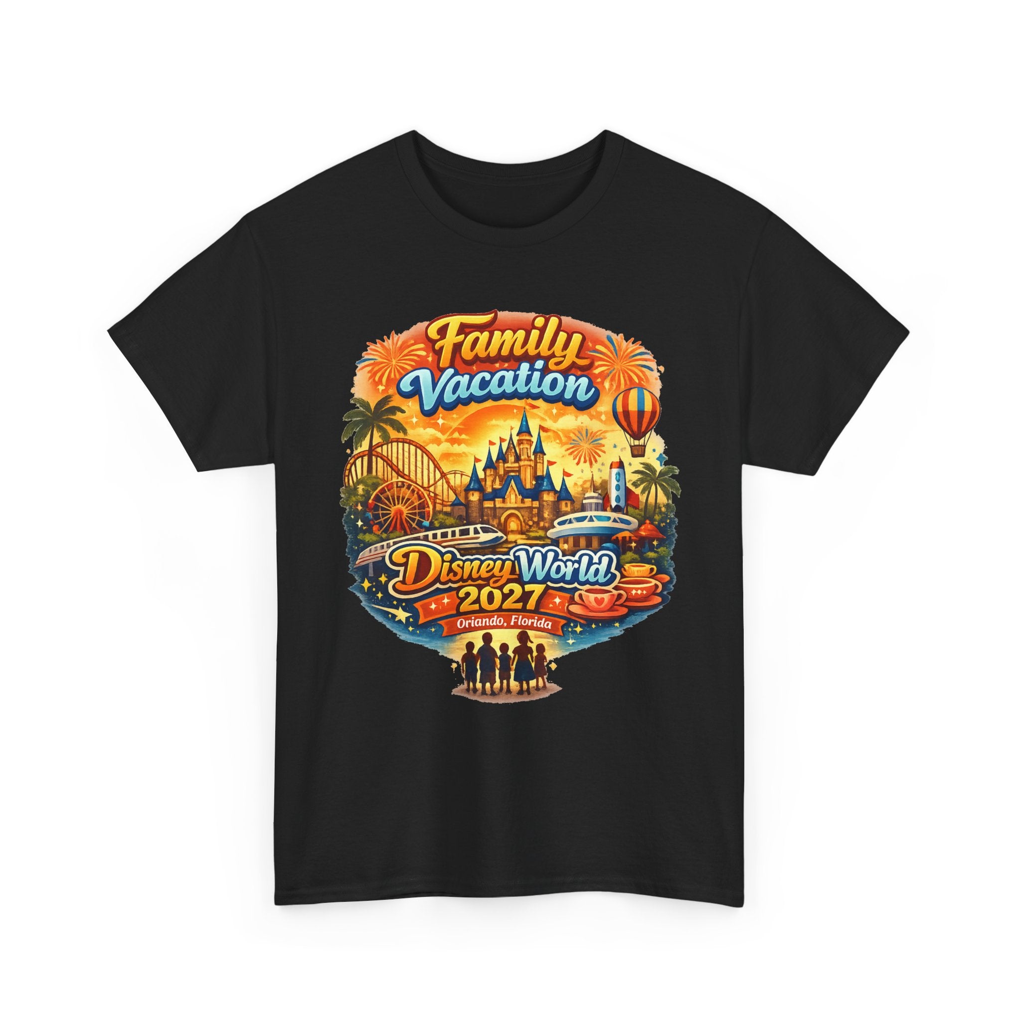 Family Vacation 2027 Tee — Theme Park Souvenir Shirt
