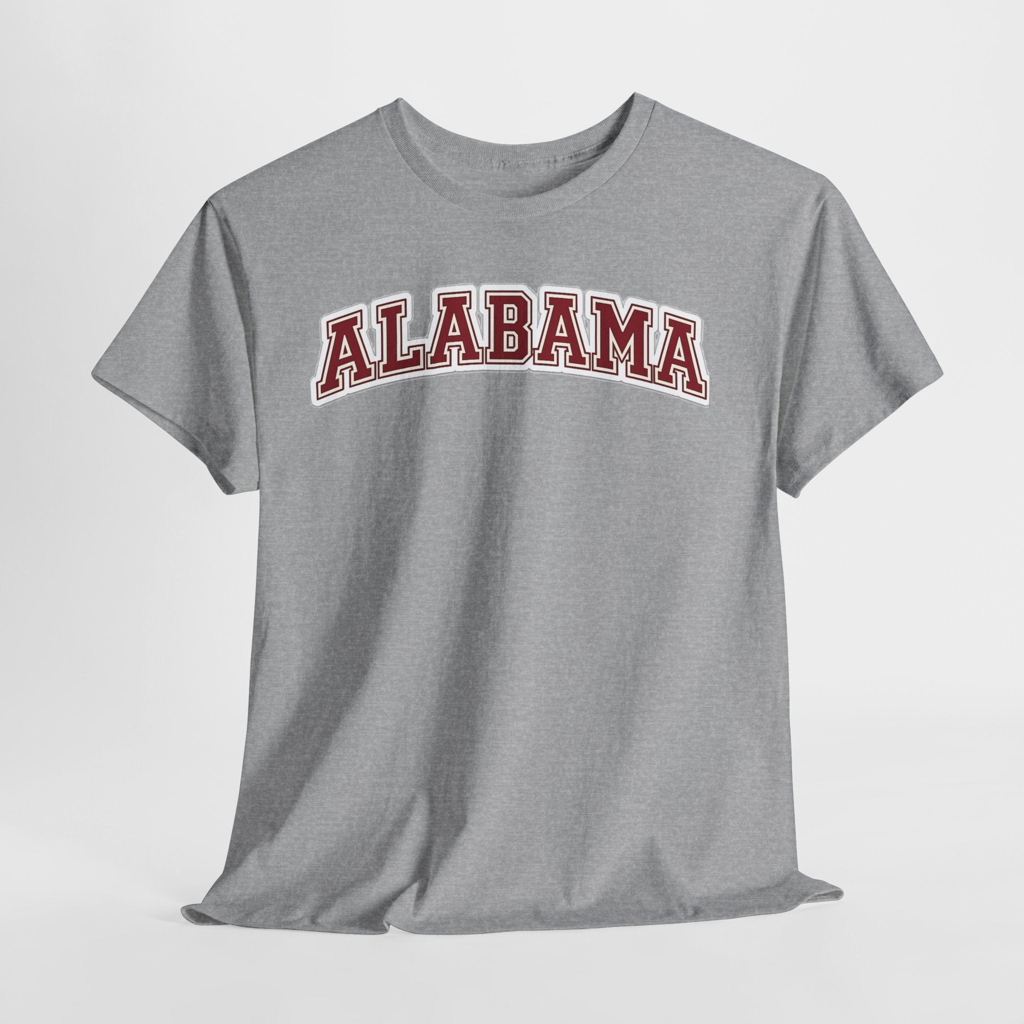 Alabama Arch Logo Tee – Crimson College Pride T‑Shirt
