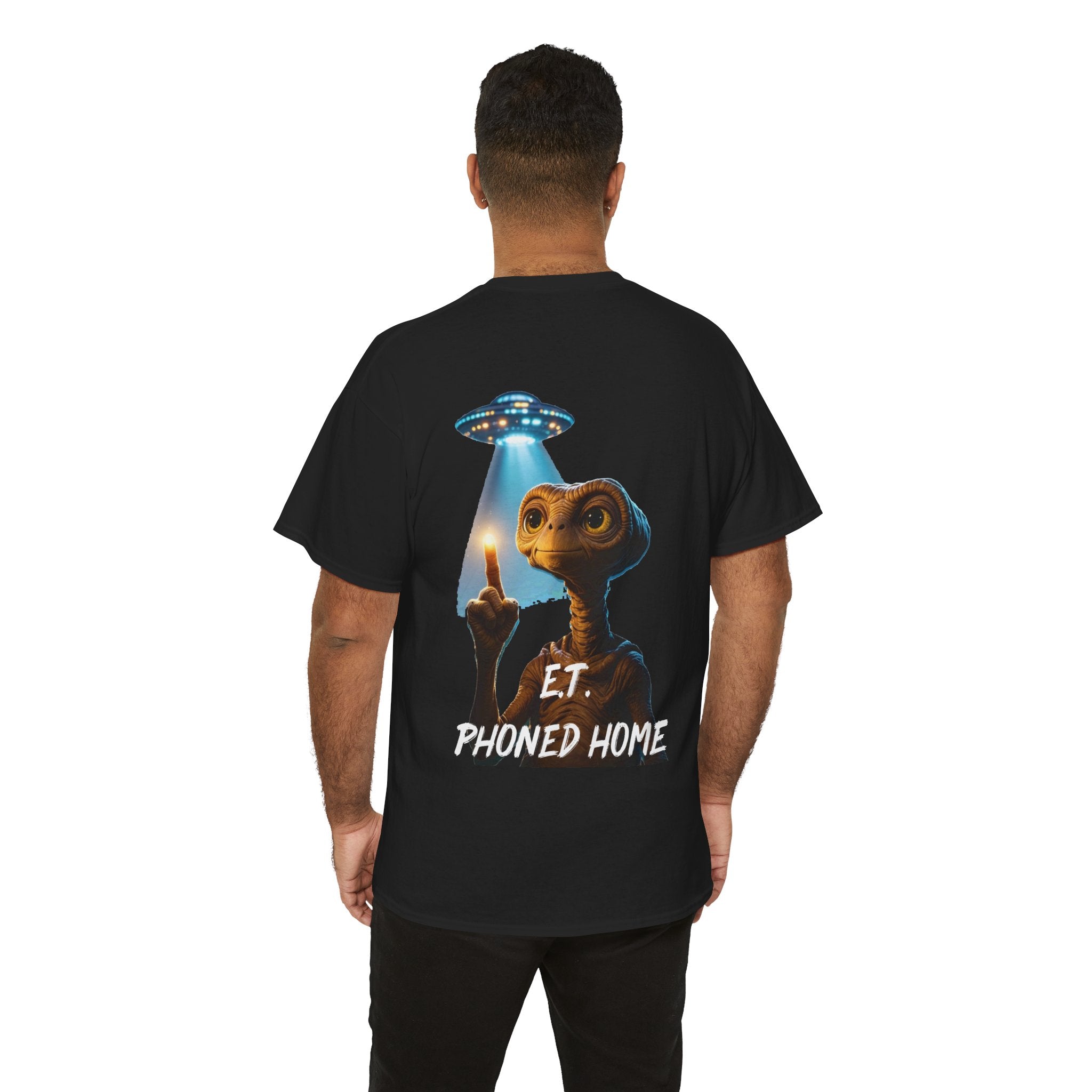 E.T. Phoned Home Tee — Retro Sci‑Fi Alien Graphic T-Shirt
