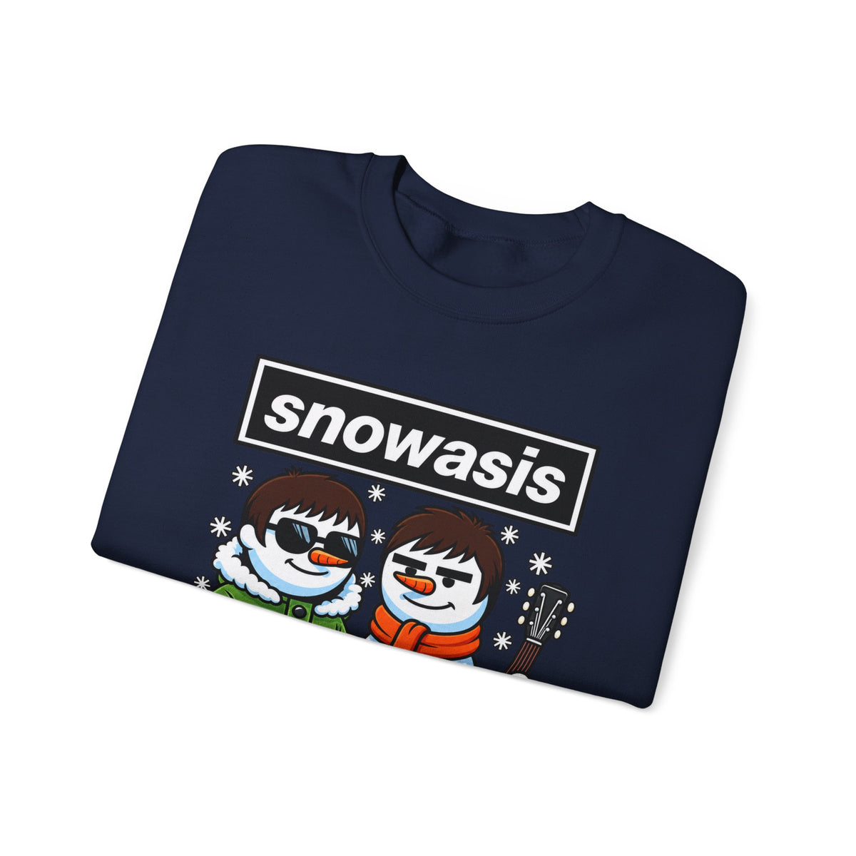 Snowasis "Some Might Sleigh" #Oasis Inspired Crewneck Sweatshirt