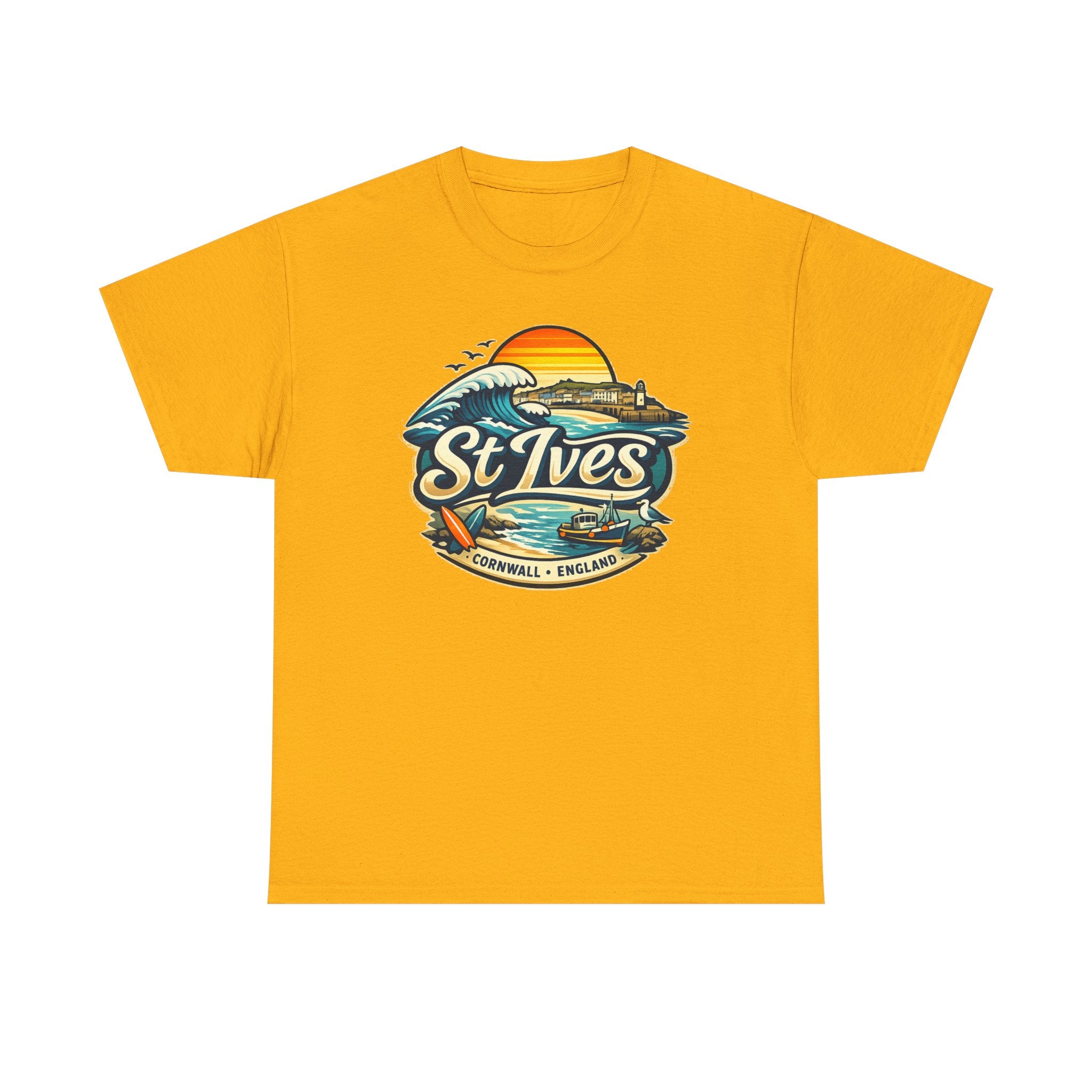 St Ives Cornwall Vintage Surf Tee