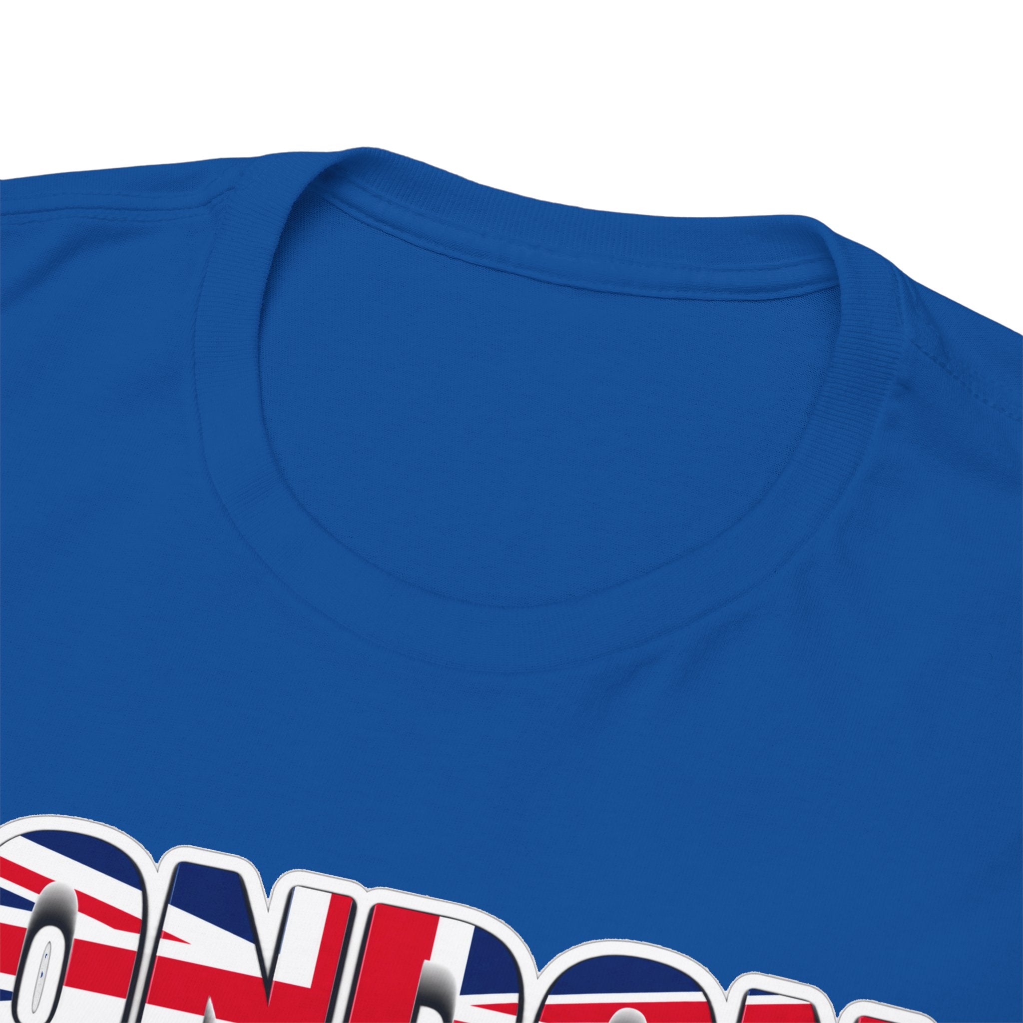 London Union Jack Graphic Tee — Bold UK Travel T-Shirt
