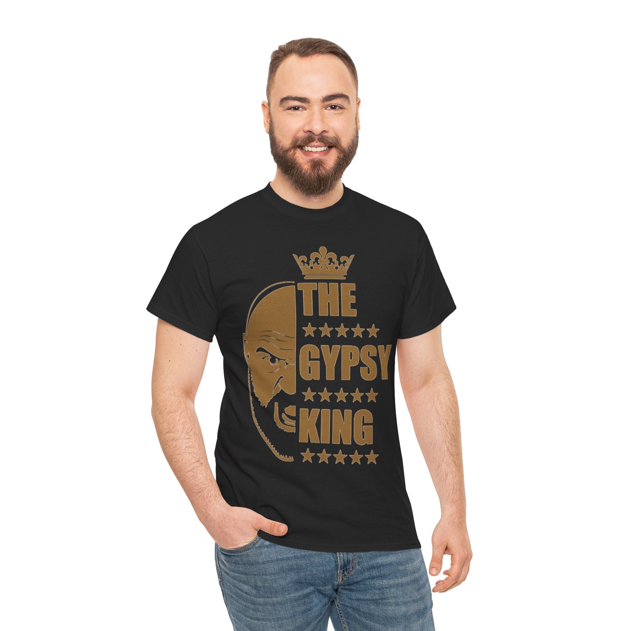 Gypsy King T-Shirt — Bold Tyson Fury Boxing Tribute Tee