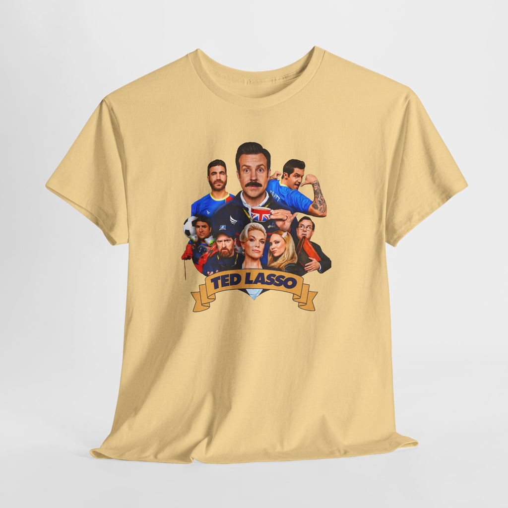 Ted Lasso Inspired Cast Graphic Tee — TV Show Fan Shirt