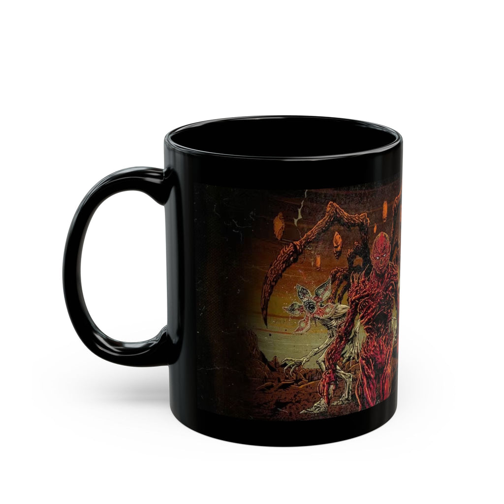 Stranger Things Season 3 Black Ceramic Mug (11oz, 15oz)