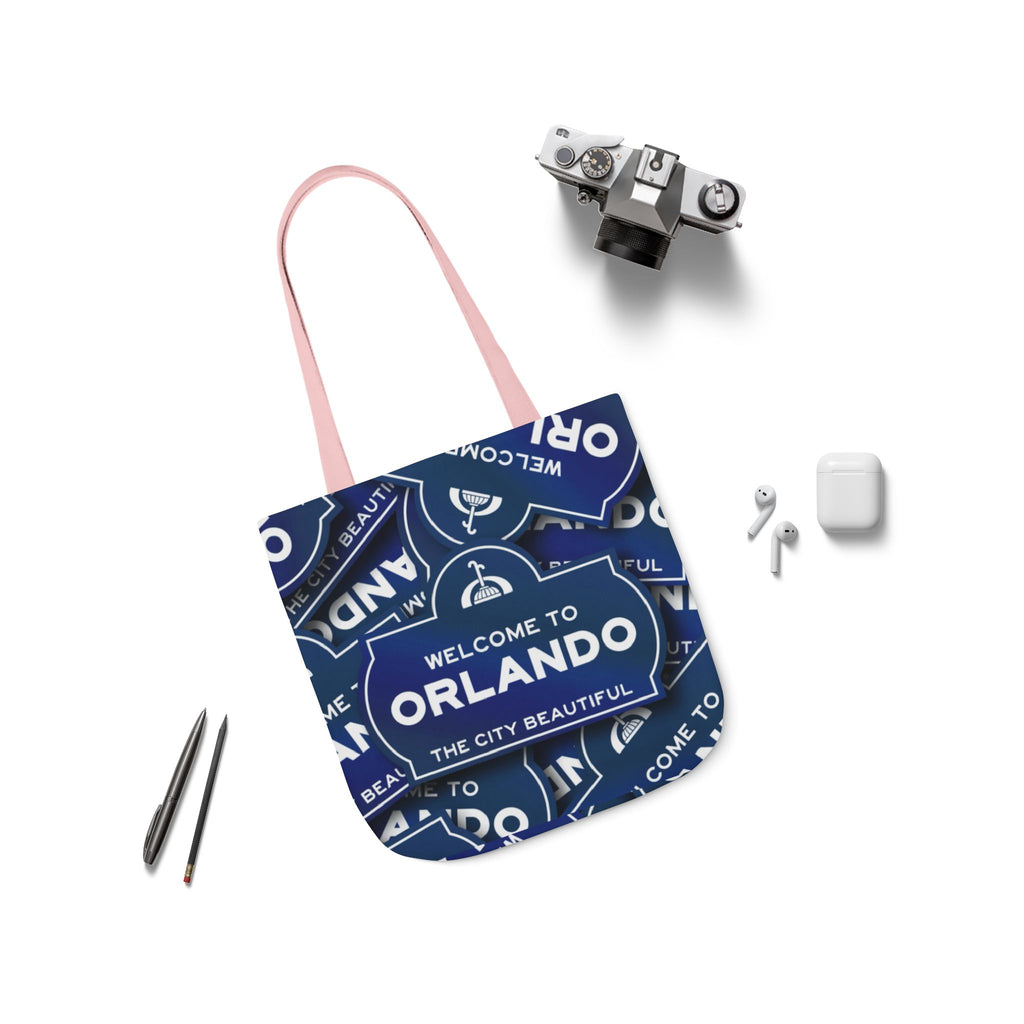 Orlando Welcome Sign Canvas Tote