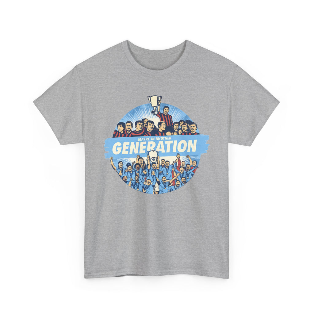 Manchester City Maybe in Another Generation Champions T‑Shirt — Retro Team Fan Tee